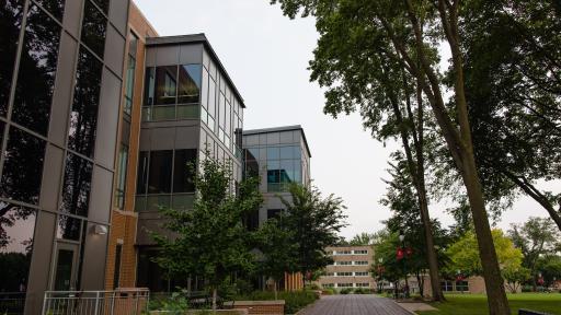 Wentz Science Center on the North Central College campus.