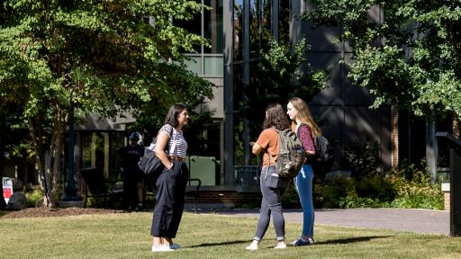 Students at North Central College.