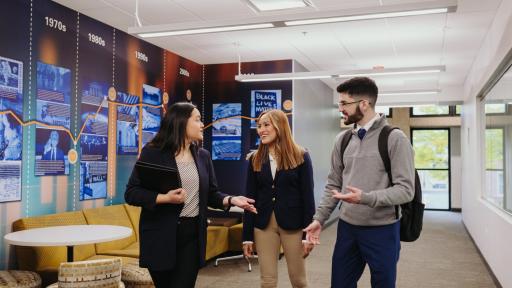 Students in the School of Business & Entrepreneurship.
