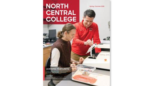 Spring/Summer 2026 issue of North Central College magazine.