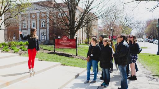 campus group tour