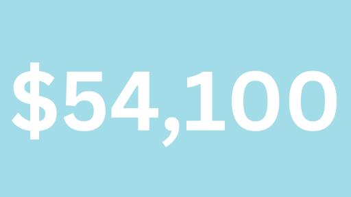 $54,100