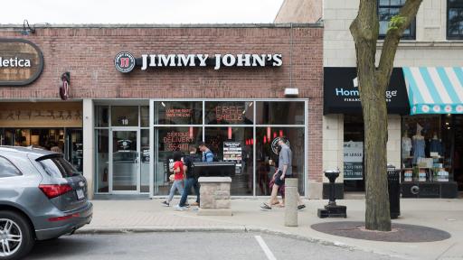 jimmy johns in downtown naperville