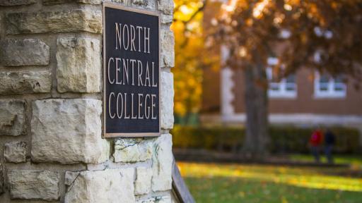 north central campus gateway column