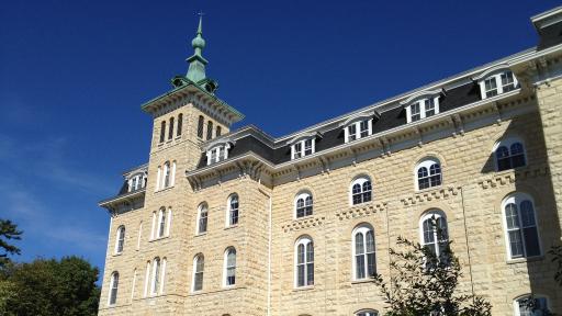 old main on naperville campus 