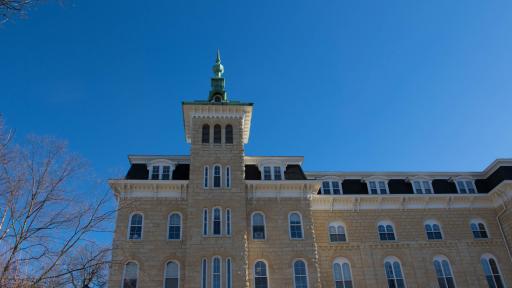 Old Main, the North Central College administrative building.