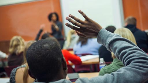classroom handraise