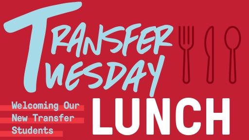 Transfer Tuesday lunch graphic